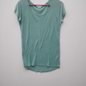 Full Tilt Teal Short Sleeve Top